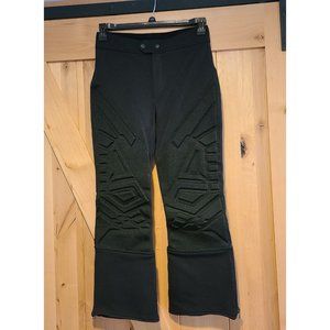 Vintage Men's Size  30 Skitique Black Embossed Ski Pants Wool Blend Italy